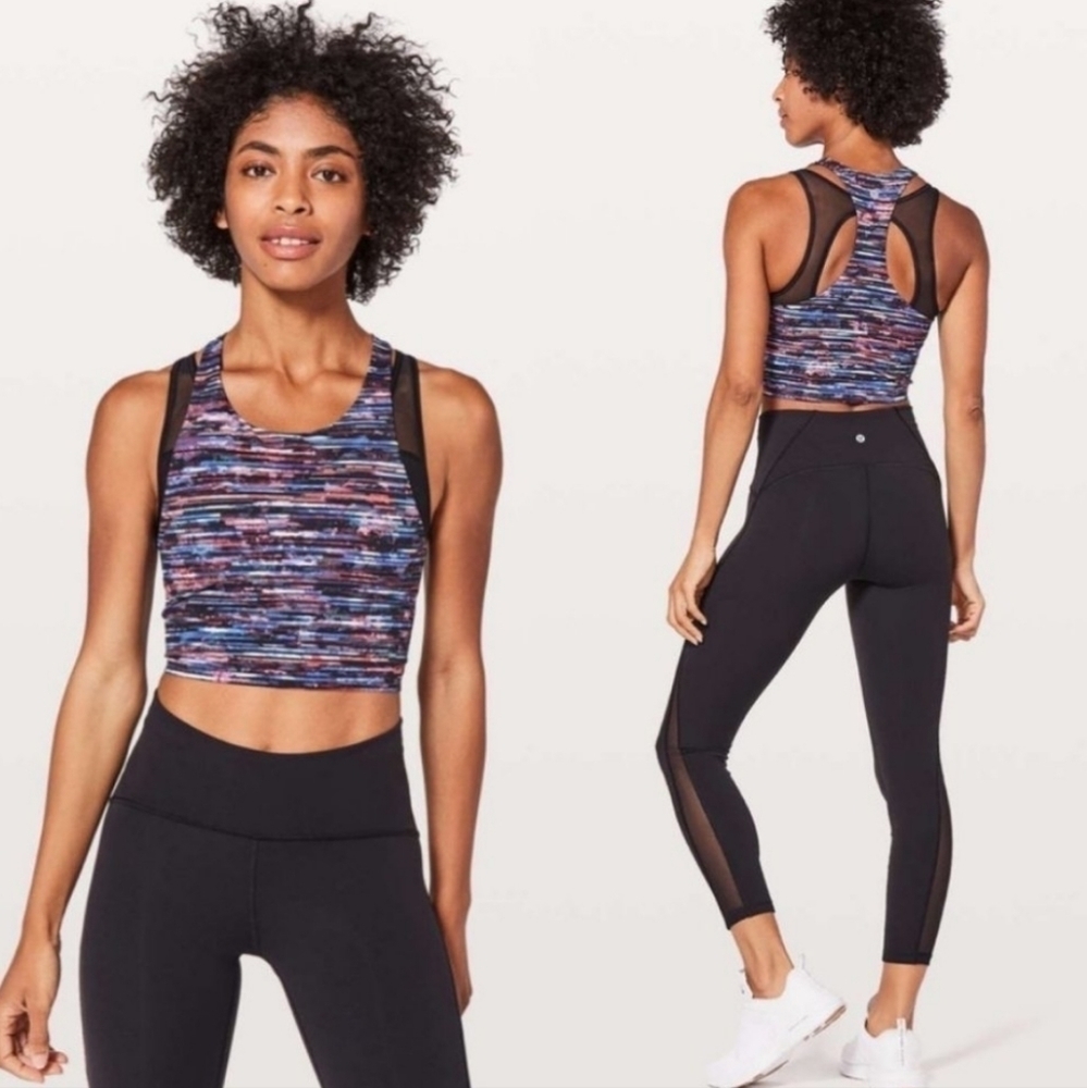 lululemon athletica Multicolor Striped Tank Top